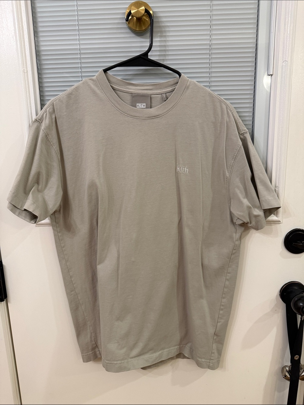 Kith Short-Sleeve Crewneck T-Shirt in Taupe